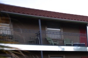 7130 Gaston - VERANDAH BUNGALOWS dog park at dusk